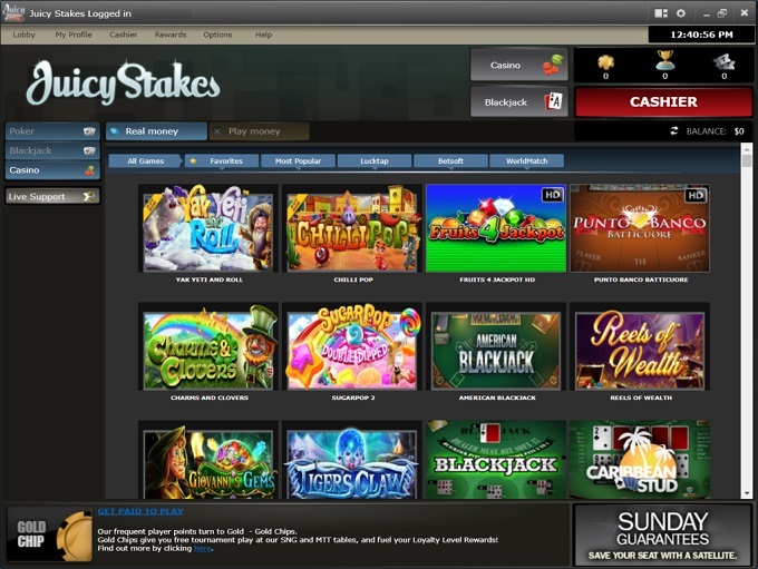Juicy Stakes Casino