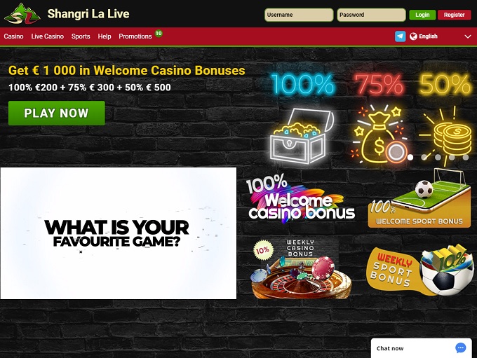 ShangriLa Live Casino