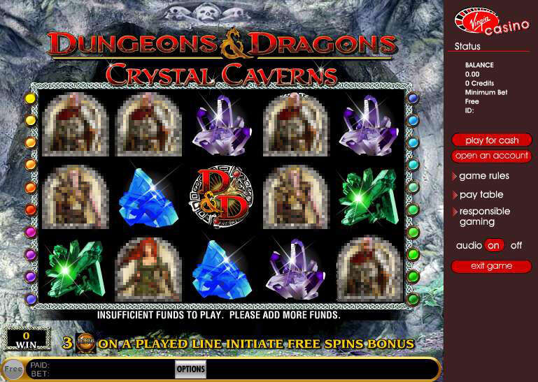 Dungeons & Dragons - Crystal Caverns