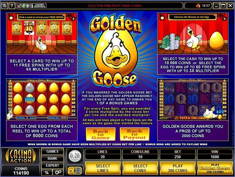 Golden Goose - Totem Treasure