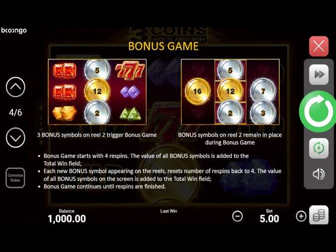 3 Coins Hold And Win